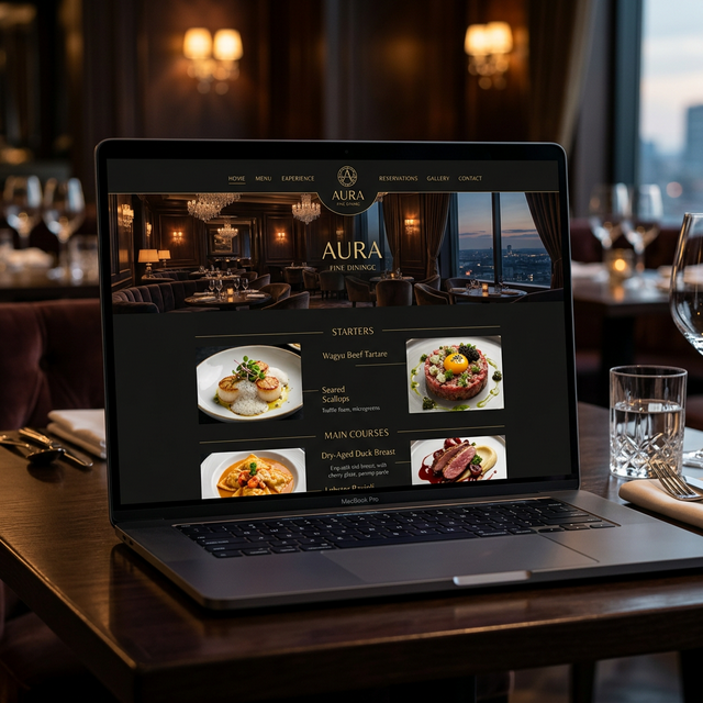 Restaurant & Menu digital