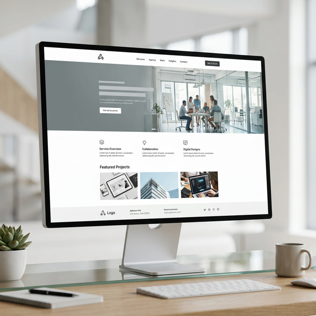Site de présentation standard